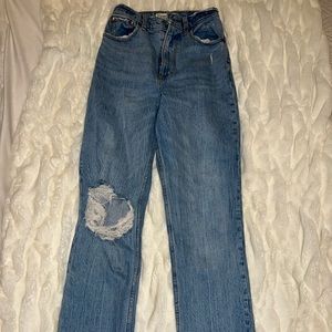 WORN ONCE Curve Love Abercrombie & Fitch 90’s Straight Leg Jeans